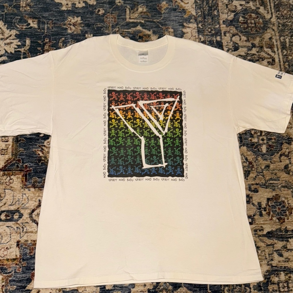 VTG YMCA of Middle TN Spirit Mind Body White Unisex Gildan St. Thomas Health XL
